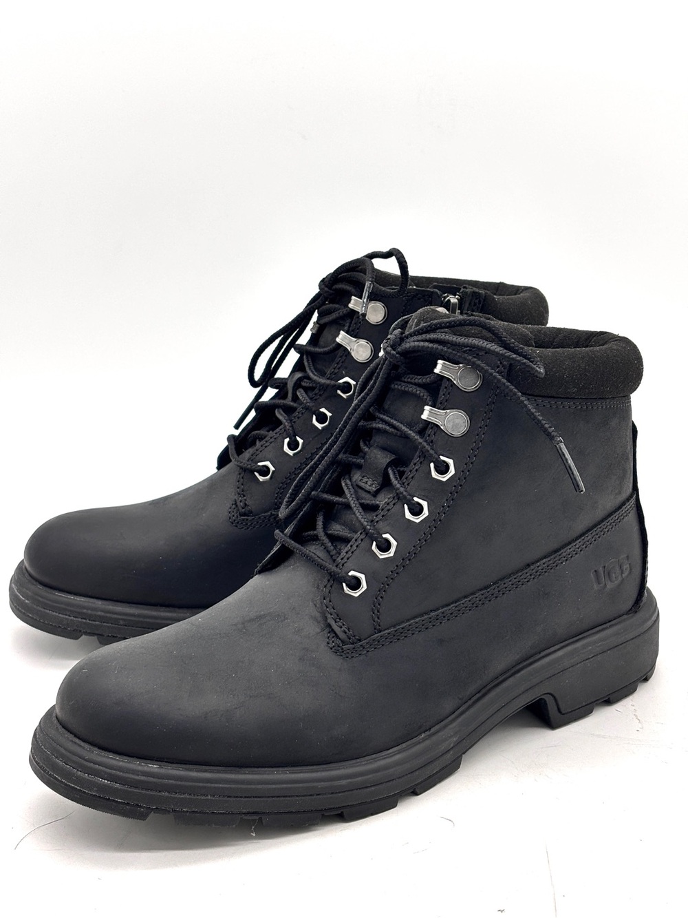 UGG Biltmore Black Leather Boots